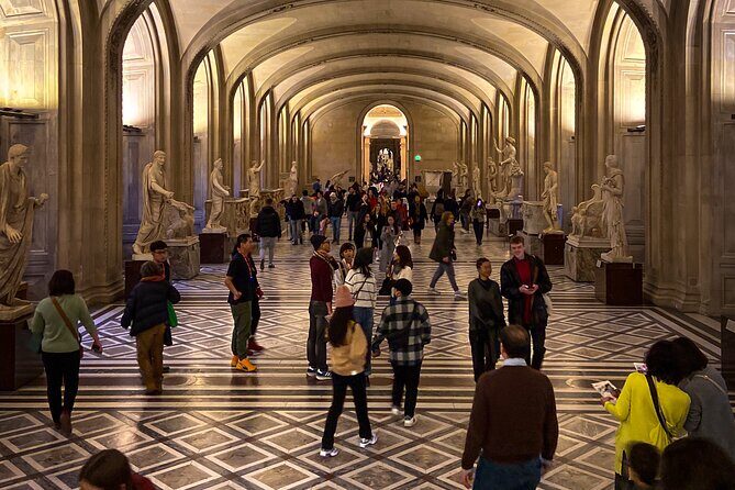 Louvre Highlights & Mona Lisa Access with Expert Guide - Louvre Pyramid: modern architecture as your quick orientation cue
