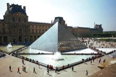 Louvre Museum Ticket & Optional Seine River Cruise - Entering the Louvre: timed access but still expect security