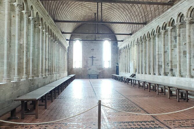 Mont-St-Michel: Private Walking Tour "Abbey Ticket Included" - Stop 2: Abbaye du Mont‑Saint‑Michel—what makes it awe-worthy, not just impressive