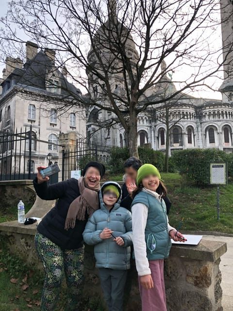 Montmarte painting session and walking tour for kids ! - From Montmartre Cemetery to Kid-Driven Art Missions