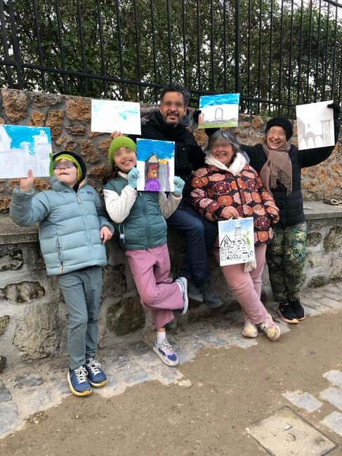 Montmarte painting session and walking tour for kids ! - How the Tour Brings Picasso, Van Gogh, and Utrillo Into Kid Language
