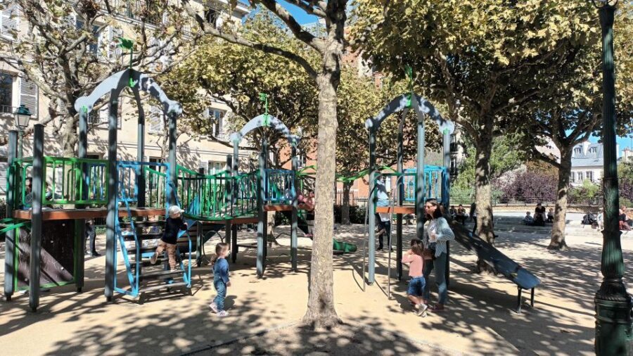 Montmartre: Guided Tour for Kids and Families - Sacré-Cœur inside: the view is great, but the pacing matters