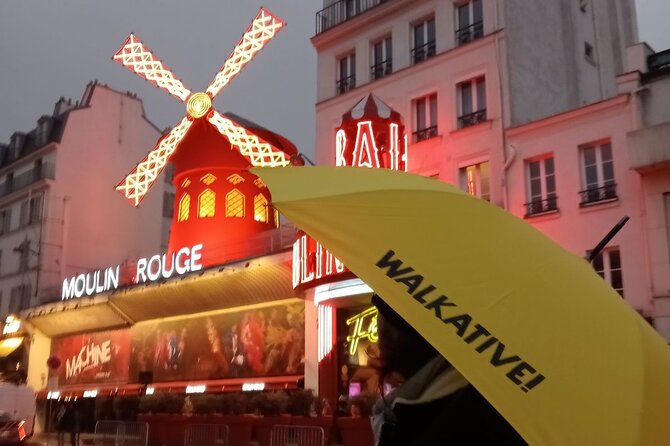 Montmartre Paris Guided Walking Tour - Moulin Rouge stop: great photos, but plan for ticket rules