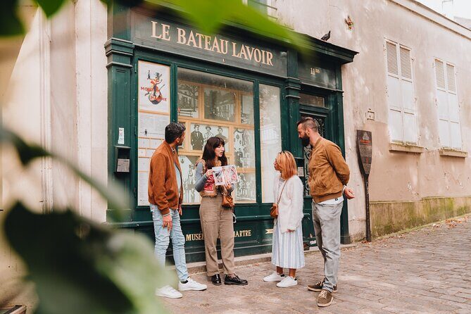 Montmartre Paris Hidden Gems Small Group Walking Tour - Moulin de la Galette (Vieux-Moulin) and Le Bateau-Lavoir: art, windmills, and modern beginnings