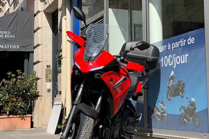 Motorcycle rental A2 Tracer 7 Yamaha 2023 (A2 license) Paris - Getting to Bikeloc: Rue Michel Chasles in Paris 12