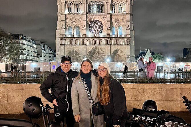 Night / Sunset Tour of Paris in Electric Bike - Electric Bike Training First, Then Paris Lights