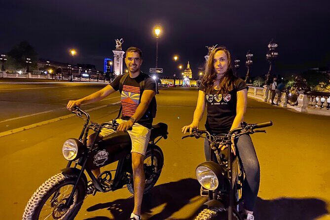 Night / Sunset Tour of Paris in Electric Bike - Vendôme, Concorde, and the Big Squares That Feel Different at Night