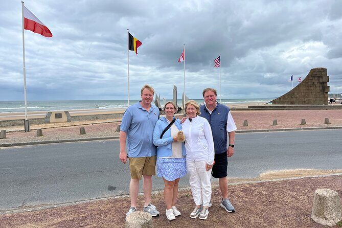 Normandy D-day landing beaches & Caen Memorial Private Tour - Omaha Beach: a short walk with a big weight