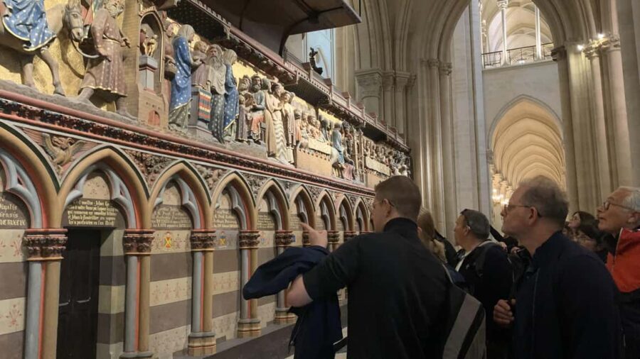 Notre-Dame Cathedral Exterior & Latin Quarter Guided Tour - Passing Cluny: When Roman Lutetia Shows Up in the Middle of Paris