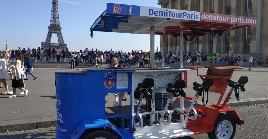 Paris: 1.5-Hour Eiffel Tower Beer Bike Tour - Drinks and the Social Value of the 90 Minutes