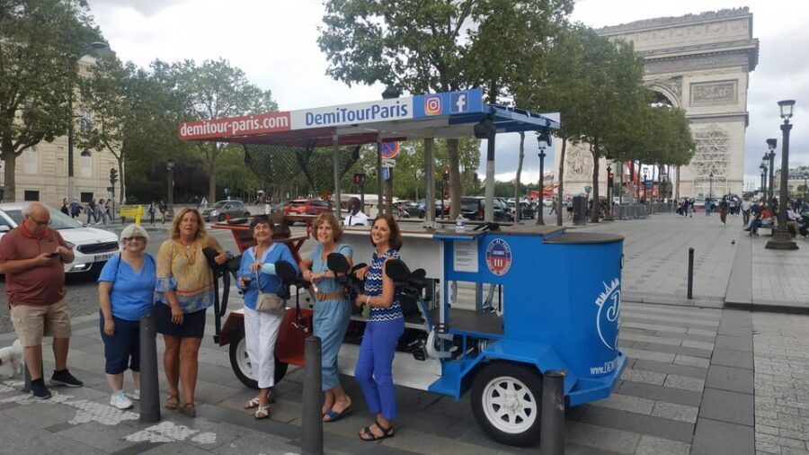Paris: 1.5-Hour Eiffel Tower Beer Bike Tour - Where You Start at 63 Av. de la Grande Armée