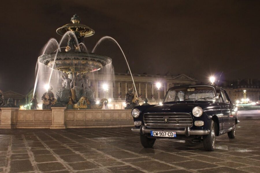 Paris: 1.5-Hour Vintage Car Night Tour - Hôtel de Sens and the Left Bank feel: seeing Paris as layers