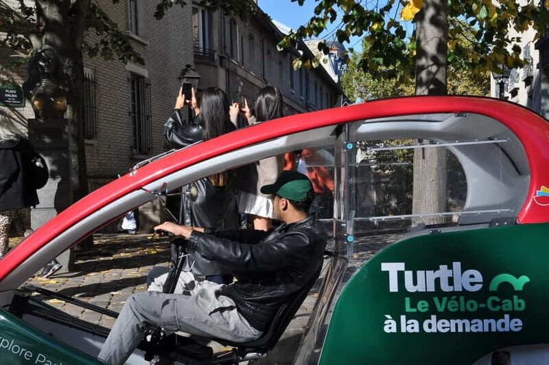 Paris: 2 hours Emily Tour in a Private Rickshaw bike - Luxembourg Gardens and Saint-Germain: a smooth change of scene