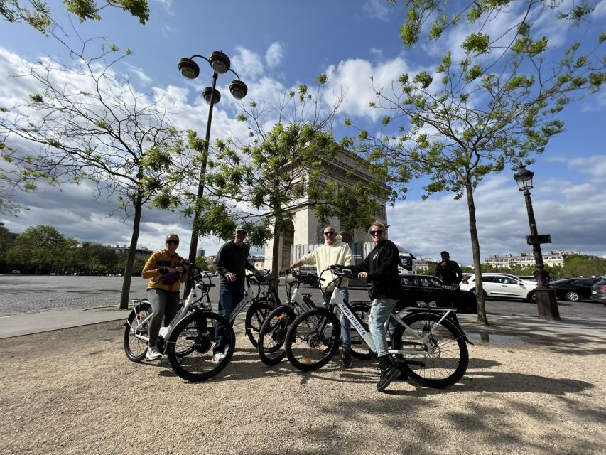 Paris: Afternoon E-Bike Guided Small Group Tour - Starting at 101 Av. de la Bourdonnais: setup that makes the ride smoother