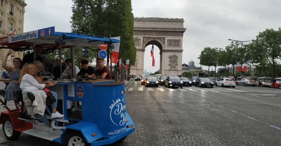 Paris: Beer Bike Bar With Drinks Included - Why a beer bike bar feels different in Paris