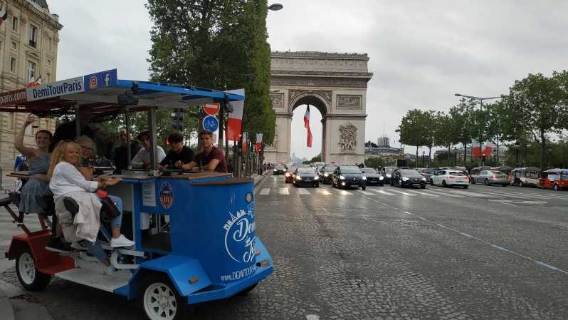 Paris: Beer Bike Bar With Drinks Included - Meeting by 63 Av. de la Grande Armée: the small-group setup