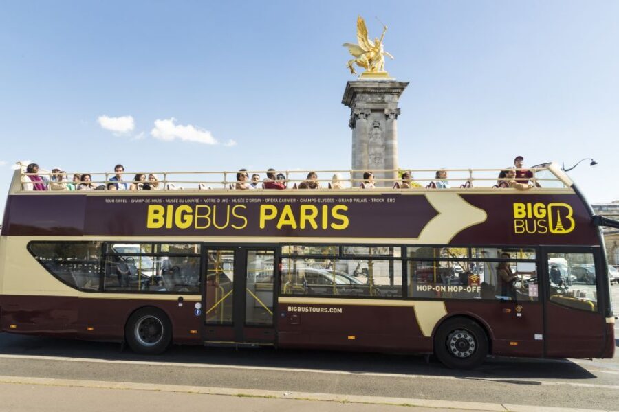Paris: Big Bus Hop-on Hop-off Tour & Panoramic Night Tour - Panoramic Night Tour: lit landmarks with zero decision fatigue