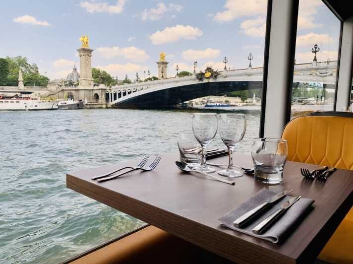 Paris : Bistronomic early dinner cruise - The bistronomic 3-course menu: what you’re actually getting