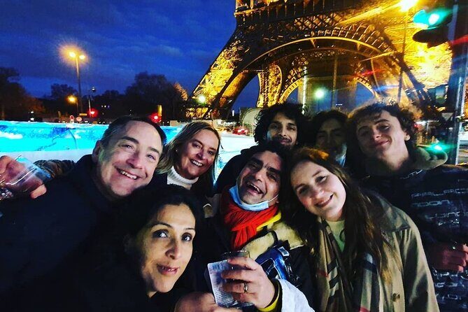 Paris by night in a Private Tuktuk Tour - Champs-Élysées: longer pass for lights and an easy stroll