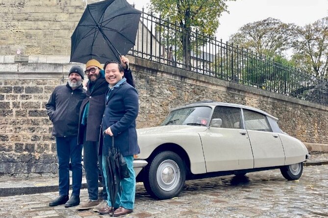 Paris by Night Tour in a Vintage Open-Top French Car Citroën DS - The price makes sense when you think per group, not per person
