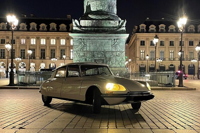 Paris by Night Tour in a Vintage Open-Top French Car Citroën DS - Where you start: Place de la Concorde and the first 10 minutes