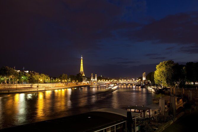 Paris By Night with Seine River Cruise and Roundtrip Luxury Transportation - Live Commentary in the Van: What You Gain (and What You Might Miss on the Water)