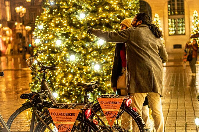 Paris Christmas Guided Bike Tour - Riding the grand avenues: Avenue Montaigne, Rue Saint-Honoré, and Place Vendôme