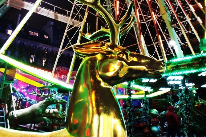 Paris Christmas Illuminations and Local Festivities Private Tour - Chauffeured Champs-Élysées: see the big lights without standing in the cold all night