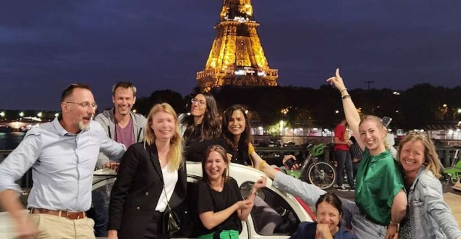 Paris: City Sightseeing Tour at Night in Vintage Car - Key Points Worth Knowing Before You Go