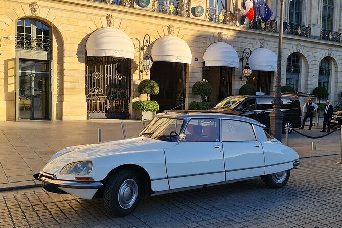 Paris City Tour 2h00 Citroën DS Vintage with Open Roof - Price and value: what your money covers in this private 2-hour tour
