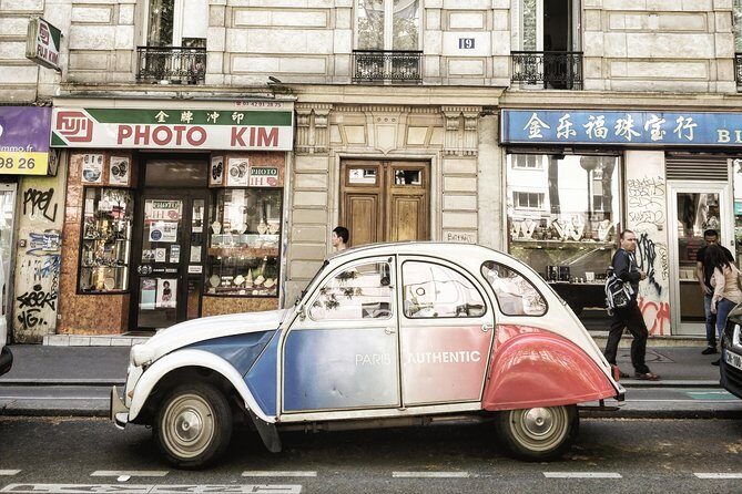 Paris Classic tour in 2CV - Champs-Élysées and Arc de Triomphe: the fast-orientation loop