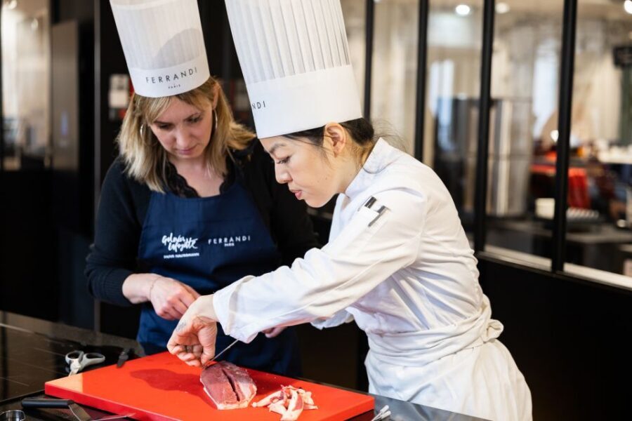 Paris: Cooking Class with Ferrandi at Galeries Lafayette - What 2 hours with a max of 6 feels like