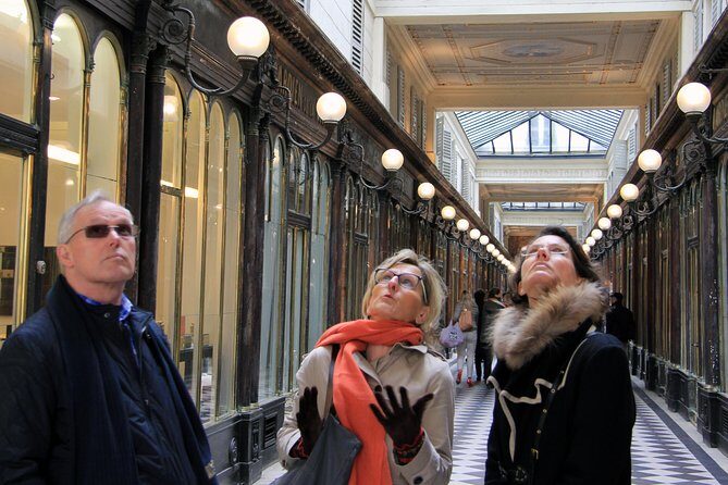 Paris Covered Passages Small-Group Walking Tour with Wine Tasting - First Stop: Passage des Panoramas and Its Two-Part Personality