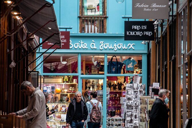Paris Covered Passages Walking Tour plus Seine Cruise Option - Stop 2: Passage Choiseul under a glass roof