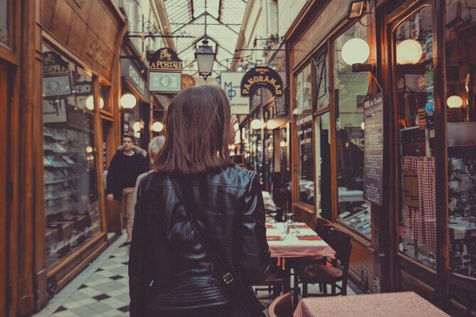 Paris Covered Passages Walking Tour plus Seine Cruise Option - Stop 4: Passage Jouffroy and the photo-ready iron-and-glass look