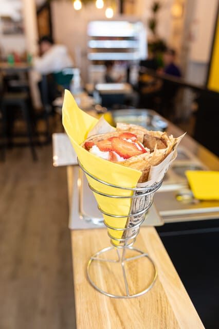 Paris: Crepes and cider tasting Experience - The Food Focus: Organic Galette Flavor and High-Quality Sweet Crepe