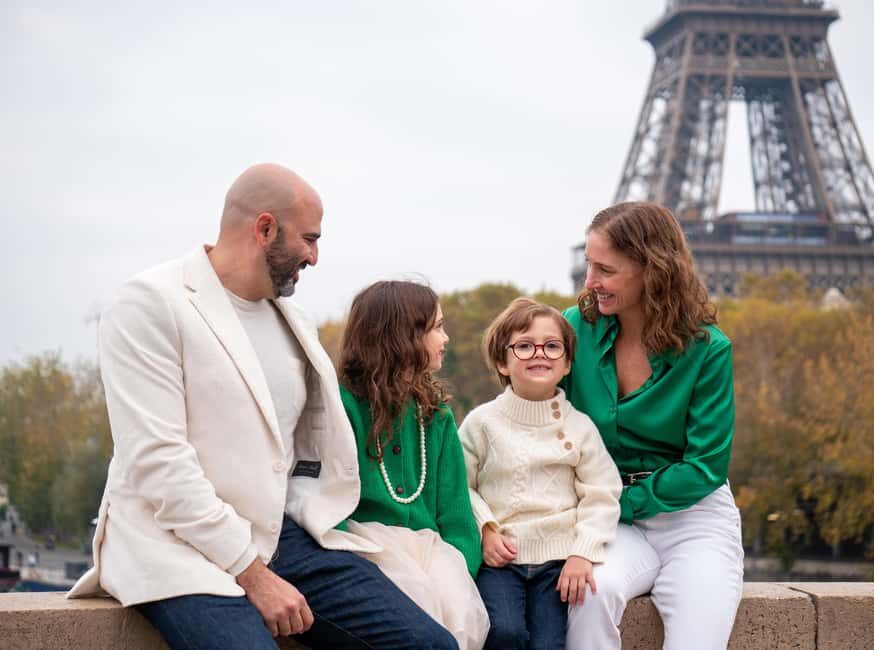 Paris: Eiffel Tower Private Photoshoot Experience - The next viewpoints: how the Seine and tower light work together