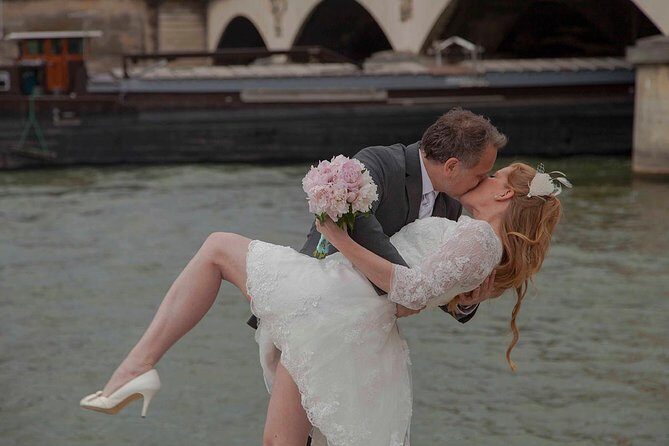 Paris Eiffel Tower Wedding Vows Renewal Ceremony with Photo Shoot - Photography style: posing help that doesn’t feel stiff