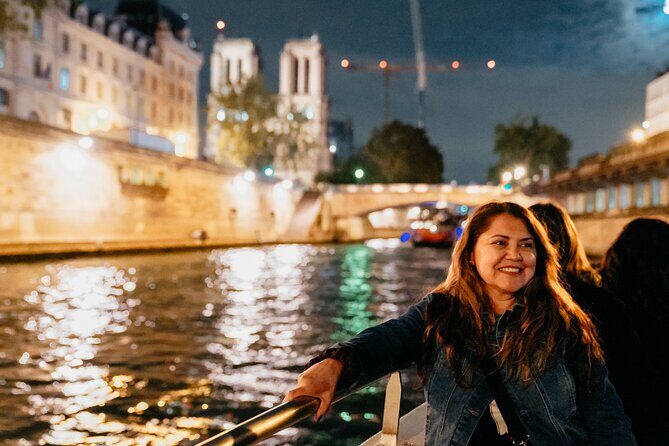 Paris Evening City of Lights Small Group Bike Tour & Boat Cruise - The Seine Boat Cruise: Wine, Views, and the Eiffel Moment