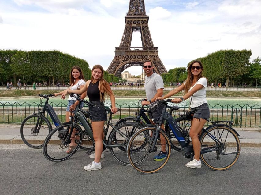 Paris: Guided Private E-bike Sightseeing Tour - Pont Alexandre III and the Grand Palais loop: Paris built for big views