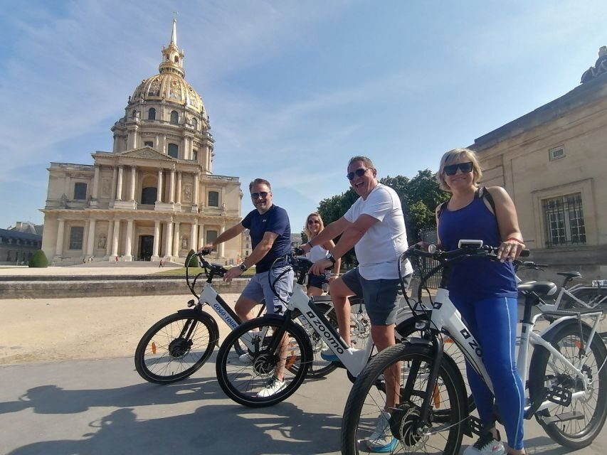 Paris: Guided Private E-bike Sightseeing Tour - Les Invalides and the Army Museum: getting the city’s big themes early