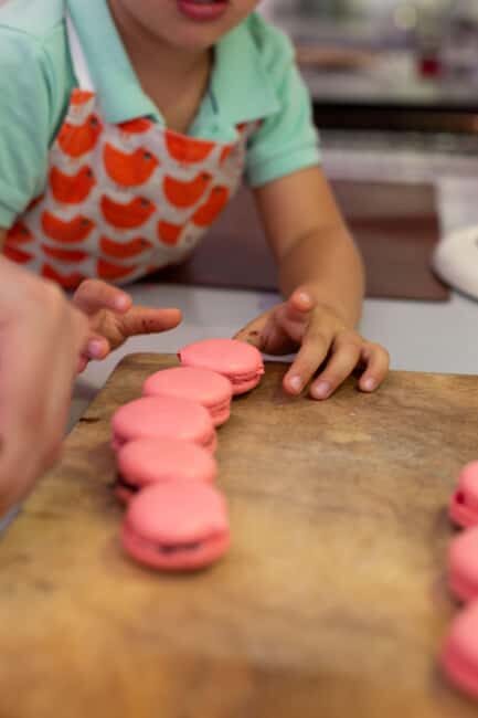 Paris: Kids in the Kitchen - Macaron - Inside a private Paris apartment, where kids actually bake