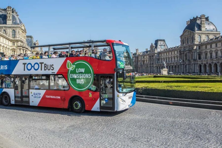 Paris: Louvre Museum Fast Entry and Hop-On Hop-Off Bus Tour - What You’ll Actually Do at Each Big Landmark