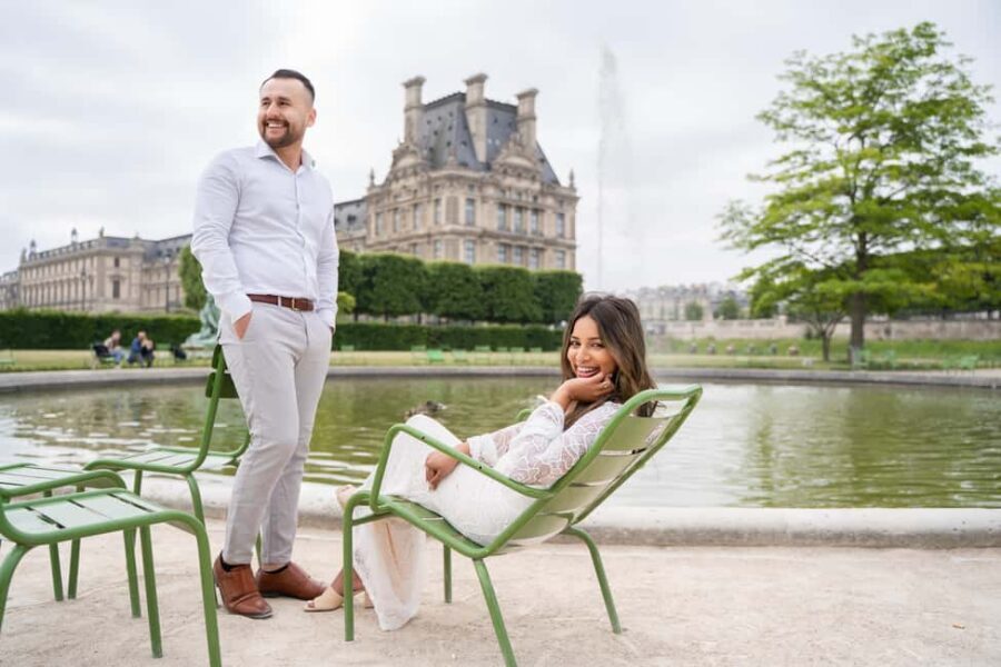 Paris: Louvre photoshoot or Seine bridges Eiffel Tower walk - Key highlights at a glance