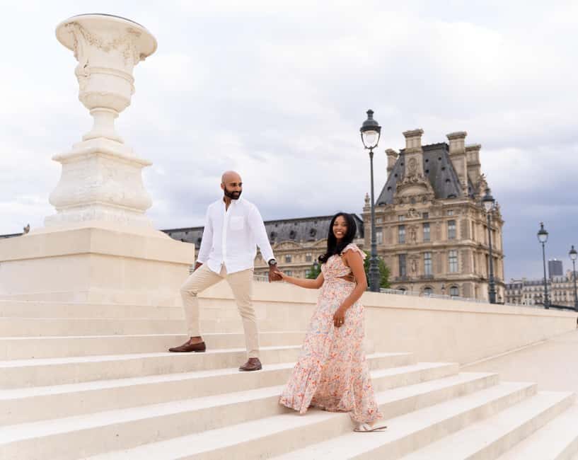 Paris: Louvre photoshoot or Seine bridges Eiffel Tower walk - A Paris photo walk that feels like a city stroll with a pro
