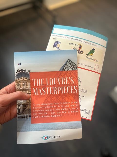 Paris Louvre : Private Treasure Hunt for Families or groups - Winged Victory of Samothrace: The Clues Get Serious