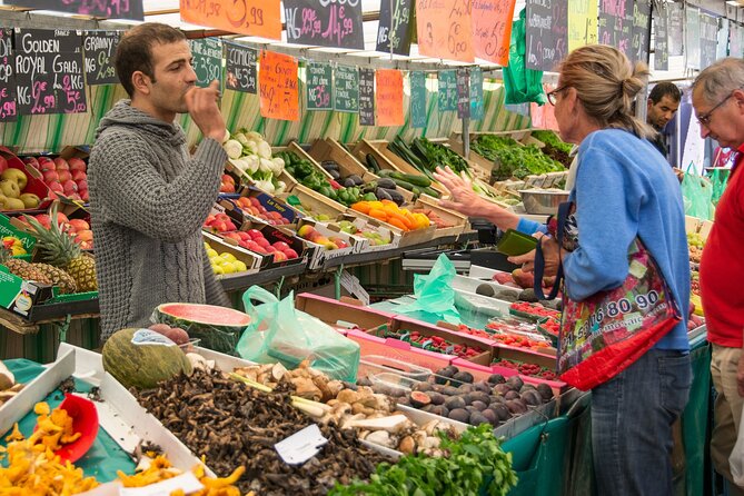 Paris Marché d’Aligre Walking Tour with Chocolate and Cheese Tasting - Walking through the market: what your guide should point out