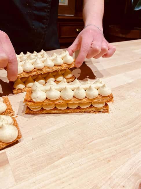 Paris: Millefeuille baking class with a chef - Assembling your millefeuille: the layers matter