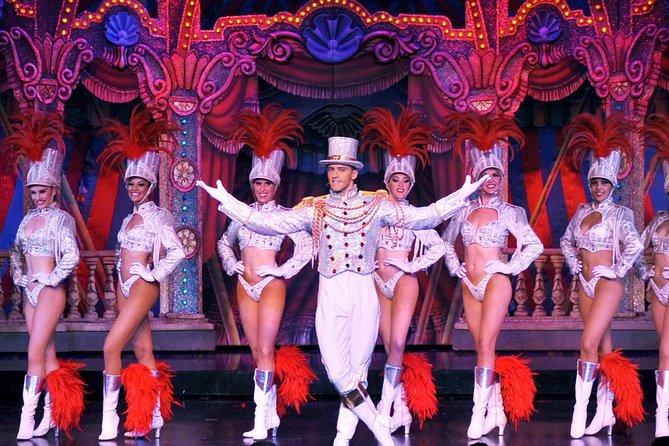 Paris Moulin Rouge Cabaret Show and Dinner - Stop 1: Pre-Show Dinner and Champagne in the Cabaret Setting
