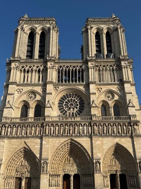 Paris: Notre-Dame Cathedral Exterior Guided Tour - Meet the Cathedral at the Statue of Charlemagne (and start smart)